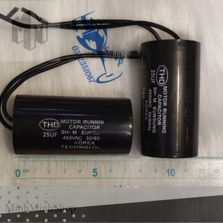 Tụ bơm - motor 25uf 450v hàng đẹp