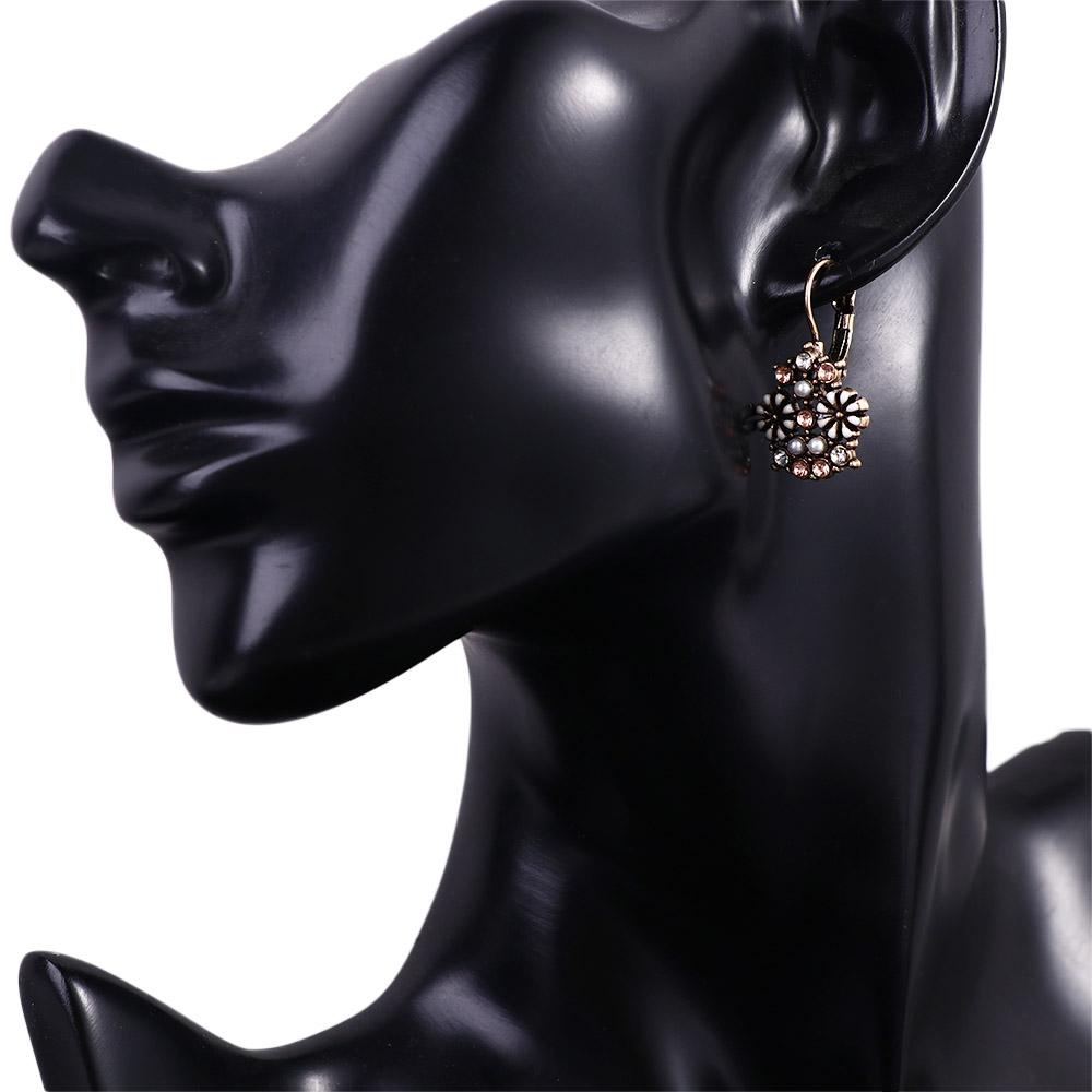 Khuyên Tai Tròn Nhiều Màu Phong Cách Boho Cổ Điển|Bông Tai Ngọc Trai Giả Thời Trang