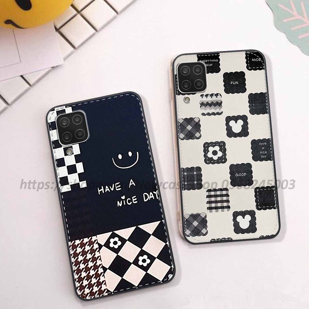 Ốp Samsung A12 / M12 / A22 4G / A22 5G in hình họa tiết thời trang Âu Mỹ