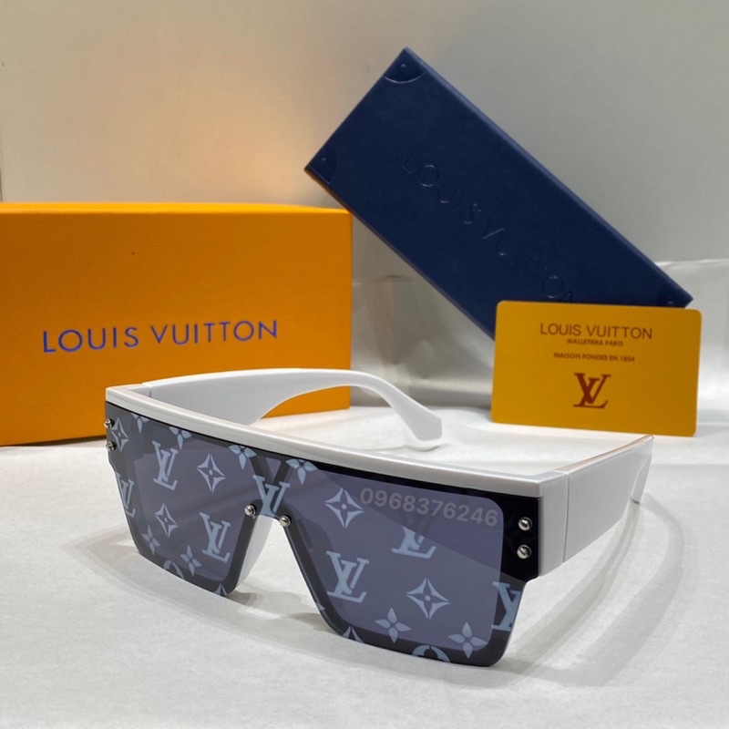 Kính Mát Thời Trang Nam Nữ LV Phong Cách Trẻ Trung,Châu Âu.Dáng Mắt Liền Độc Đáo,Chống UV400.Phù Hợp Mọi Khuôn Mặt