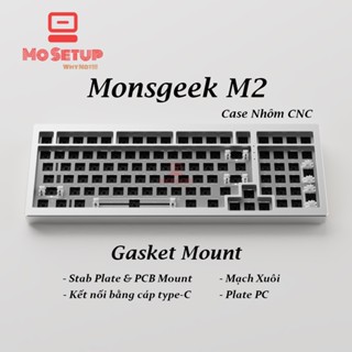 Kit Bàn phím cơ Custom - Kit phím cơ Monsgeek M2 Mạch Xuôi Hotswap Layout 98 phím - Bàn phím Gaming, bàn phím văn phòng