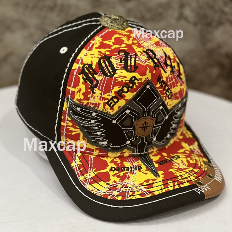 Nón Địa True Four 41 Cánh Chim Vàng Đỏ