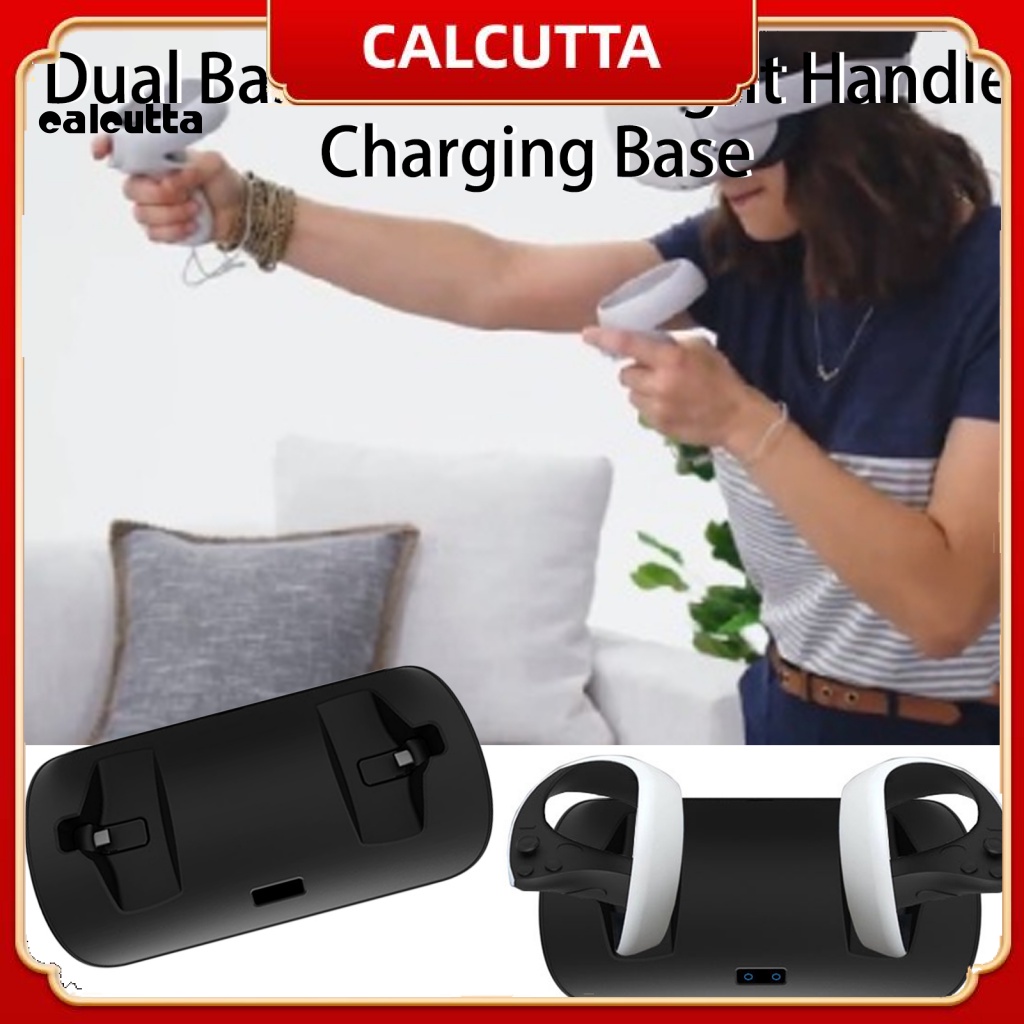 1 Bộ Đế Sạc Tay Cầm Chơi Game Trái Phải Tốc Độ Cao Cho PS VR2