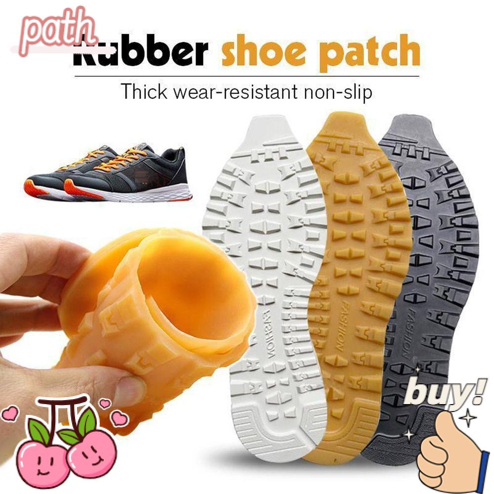 1 Cặp Miếng Dán Giày Thể Thao Bằng Cao Su Chống Trượt Chống Mài Mòn DIY