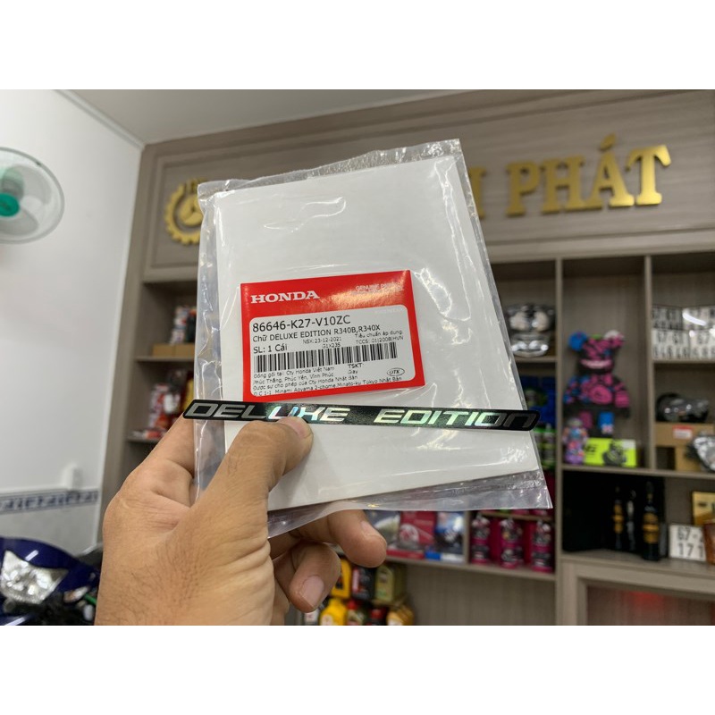 Tem chử DELUXE EDITION (Miếng)