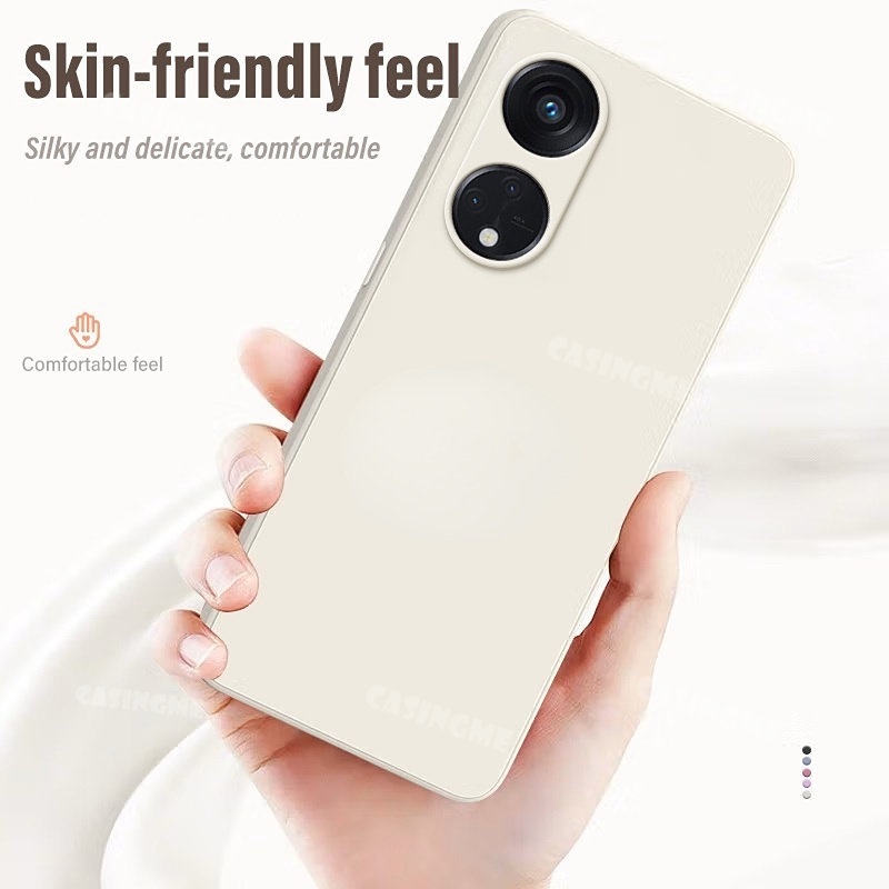 Ốp Điện Thoại Silicon Dẻo Vuông Chống Sốc Cho Oppo Reno8 T 5G 2023 Reno 8T Reno8T Reno8 8 T OppoReno8T 5G 4G