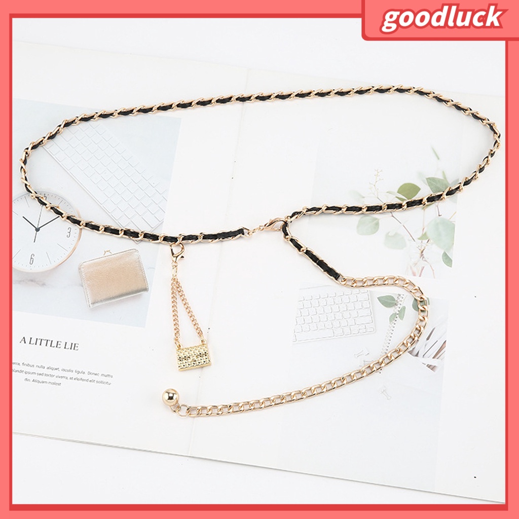 |Đồ Chơi GODK GODK Độc Đáo| Dây Xích Đeo Hông Một Vòng Mini Bằng Kim Loại Màu Vàng Kim Phù Hợp Cho Tiệc Tùng