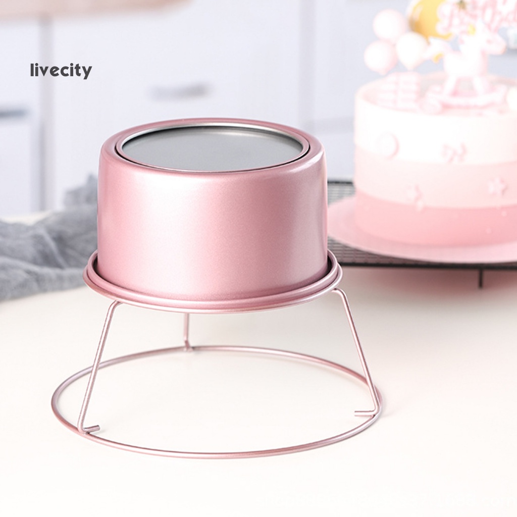 Giá Đỡ Làm Mát Bánh Kem 6 / 8 Inches Không Cần Khoan Chịu Nhiệt