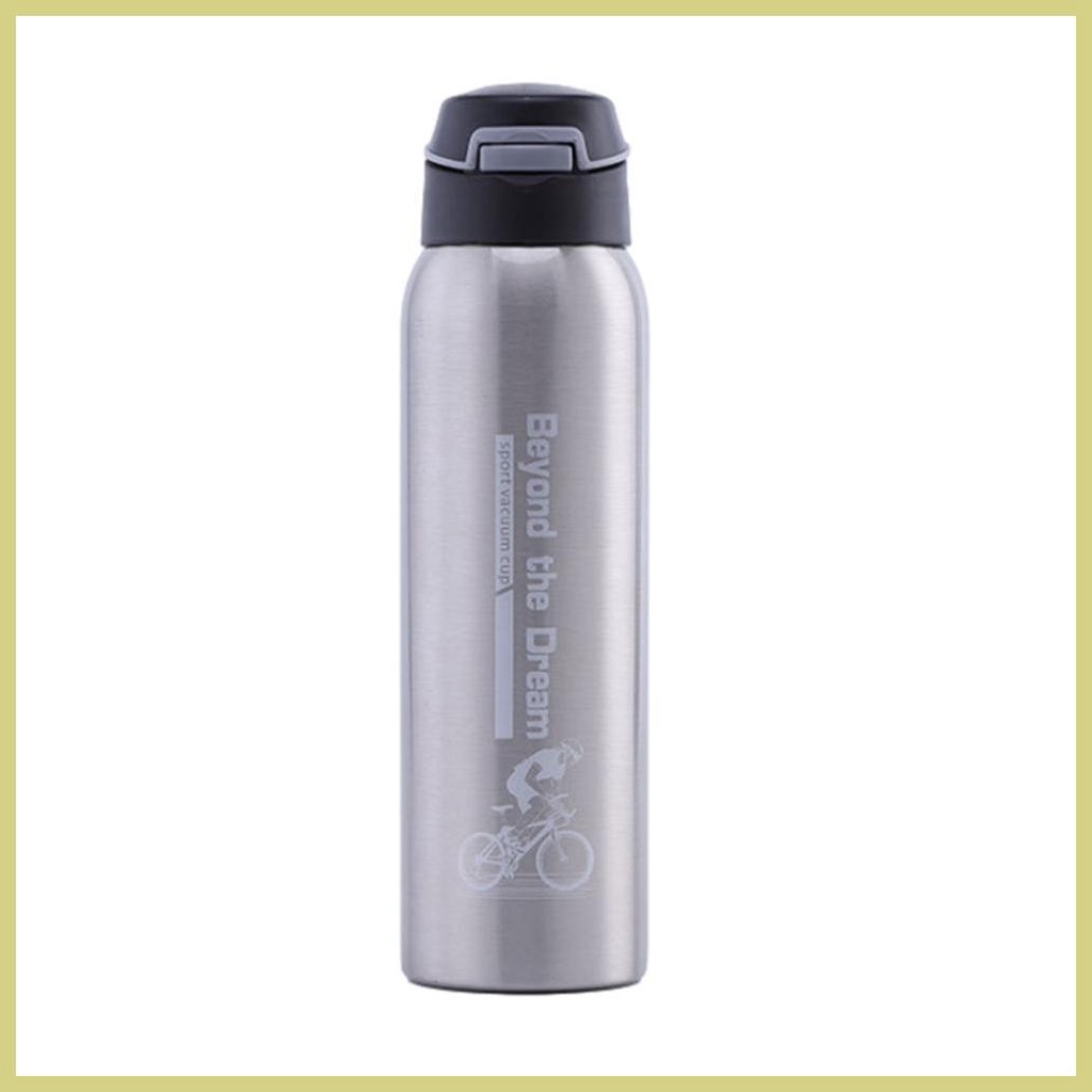 Bình Nước Giữ Nhiệt Đa Năng 500ml Bằng Thép Không Gỉ Tiện Dụng Khi Tập Gym / Yoga / Leo Núi
