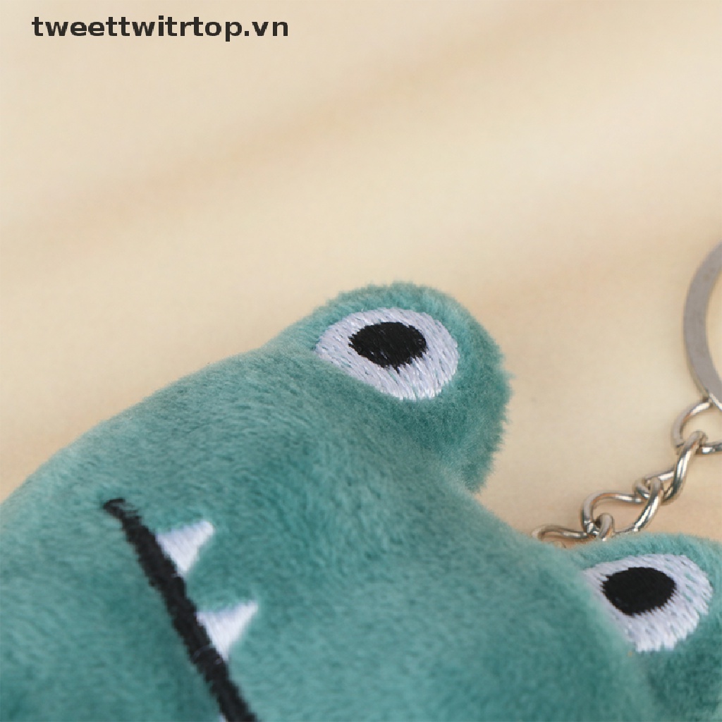 Đồ chơi nhồi bông Hình Cá Sấu 10CM Trang Trí Móc Khóa