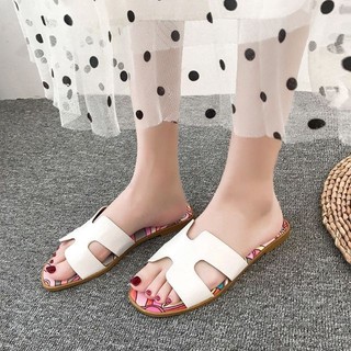 (Order 35-41)Dép H họa tiết