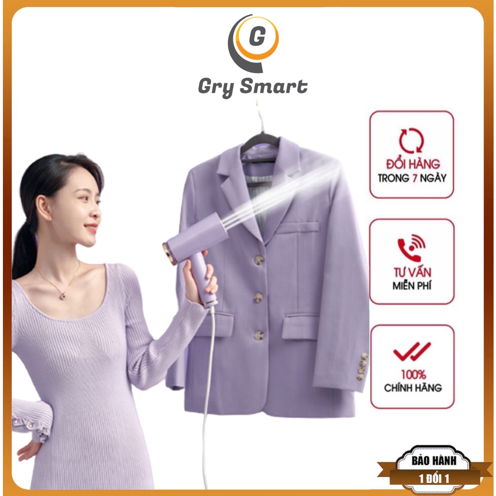 Bàn Là Hơi Nước Cầm Tay CHIGO Cao Cấp Công Suất Lớn, Bàn Ủi Hơi Nước Gấp Gọn Bàn Là Mini Du Lịch Là Phẳng Nhiều Loại Vải