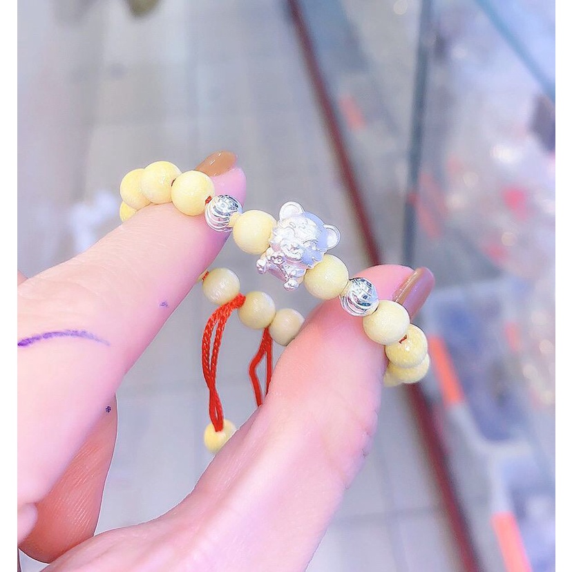 Vòng dâu tằm mèo bạc