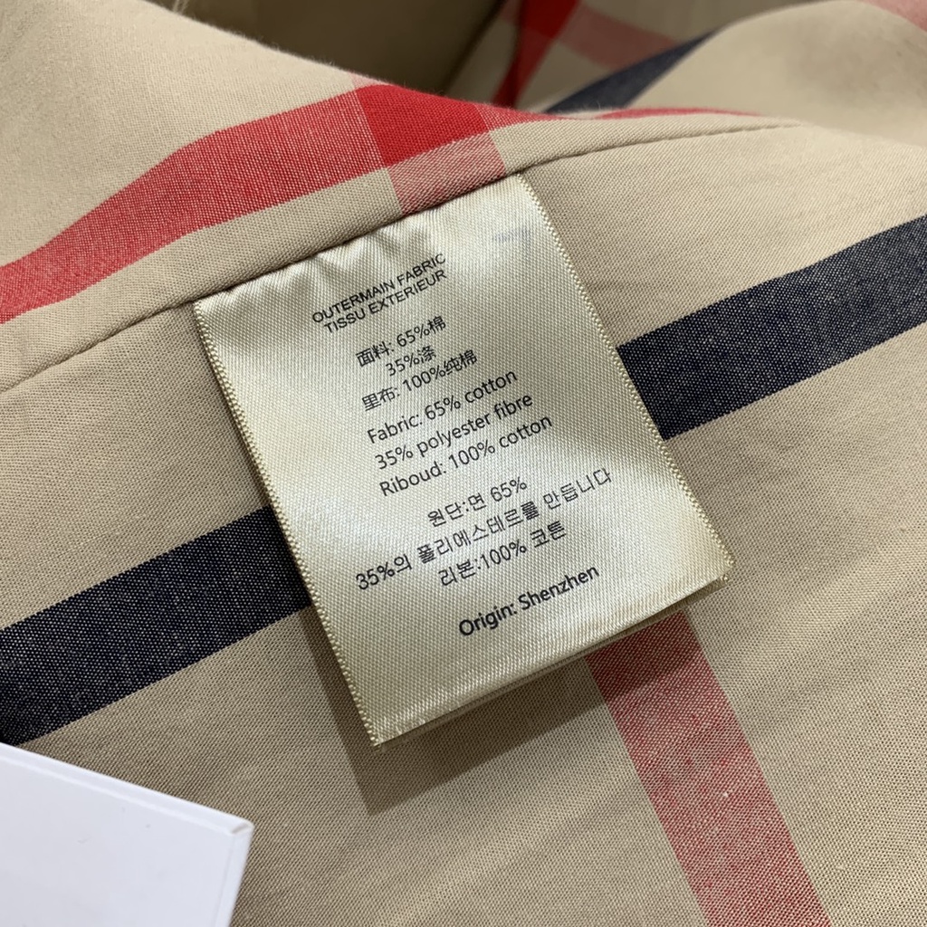 Áo khoác măng tô thời trang cao cấp Burberry BBR phong cách thanh lịch, thời thượng