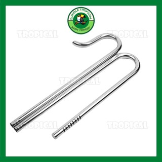 Bộ In out inox Mufan - Không lọc váng - Phi 12 & Phi 16 mm - In Out dùng cho lọc thùng ngoài bể cá thủy sinh
