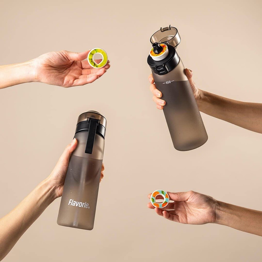 Bình Đựng Nước Air Up Bình Đựng Nước Có Hương Vị 650Ml Bình Đựng Nước Có Hương Vị Air Up Ngoài Trời Tiện Dụng Có Dây Móc Uống Trực Tiếp Không Calo Đường