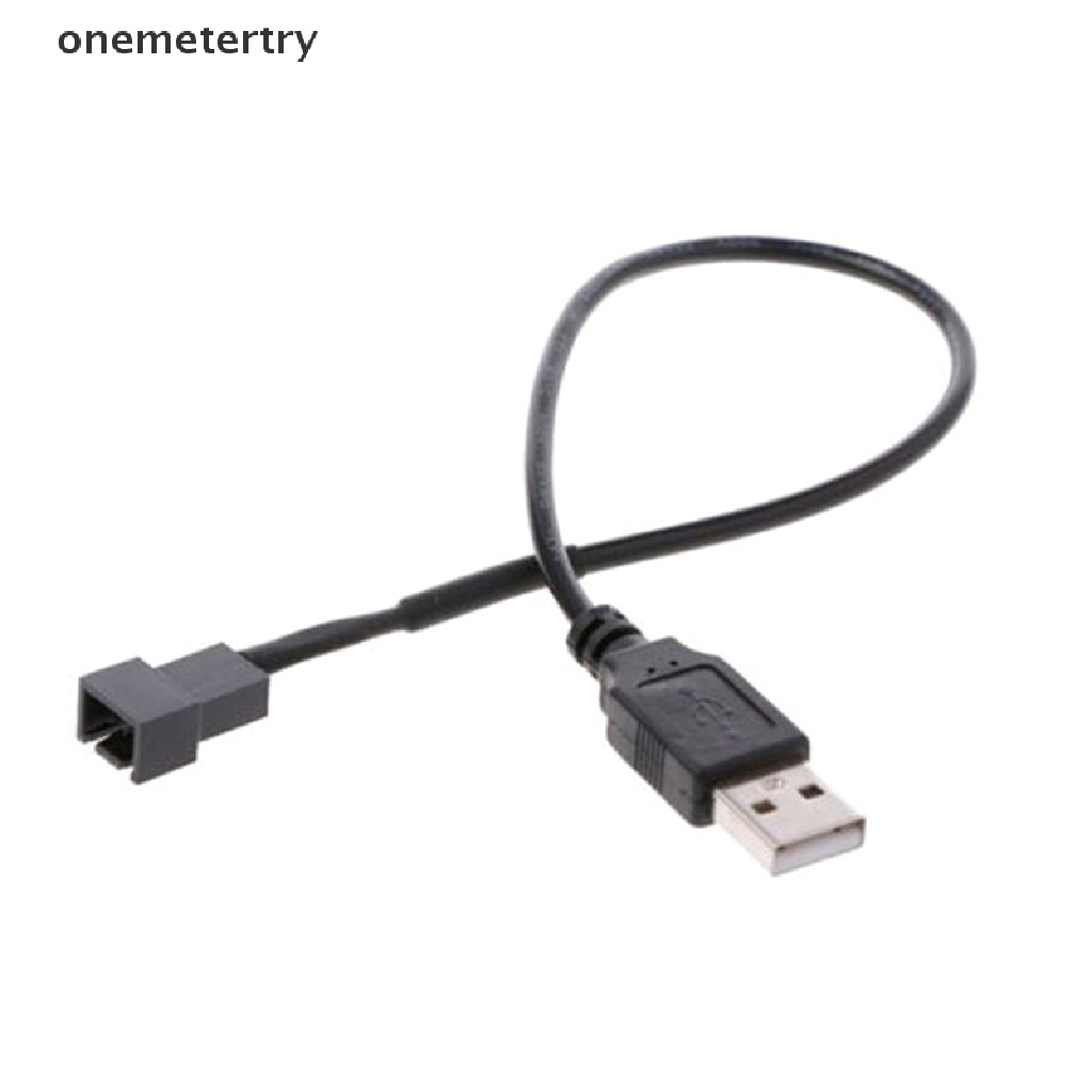 Cáp Nối usb 2.0A Màu Đen 4-pin Cho Quạt Máy Tính 5v Áo Thun In Hình Cá Tính Thời Trang