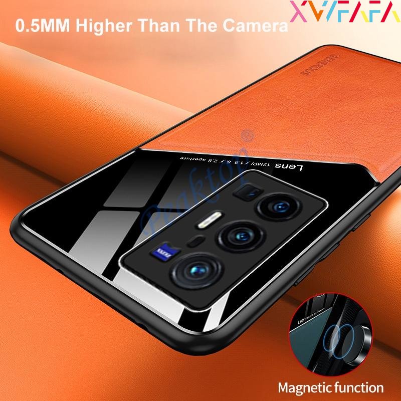 Ốp Điện Thoại Da Nhám Từ Tính Chống Rơi Sang Trọng Cho Redmi K60 K60Pro K50 K50Pro K40 K40s K30 Pro