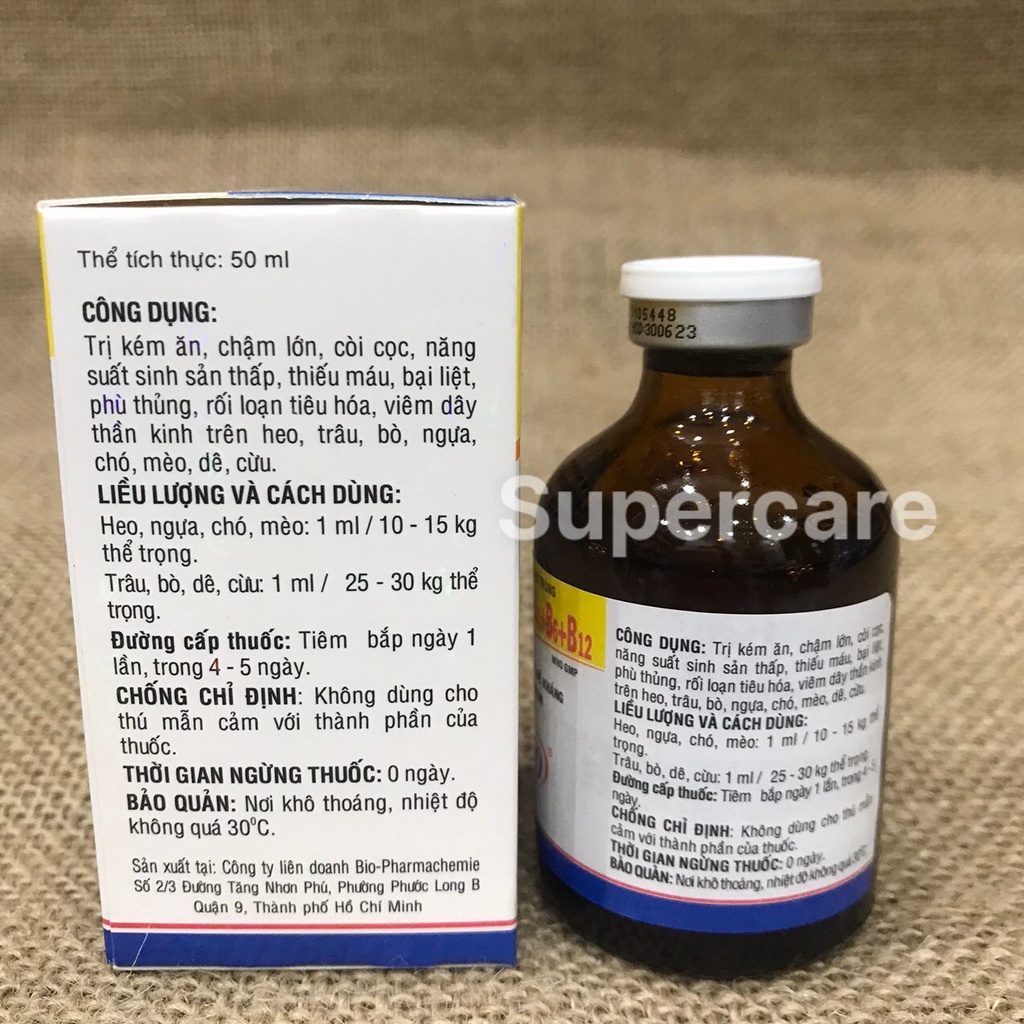 Bio Vitamin B1 B6 B12 Tăng Sức Đề Kháng Chó Mèo