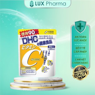 Viên uống bổ sung vitamin C DHC sáng da, mờ thâm, tăng cường đề kháng gói 180 viên