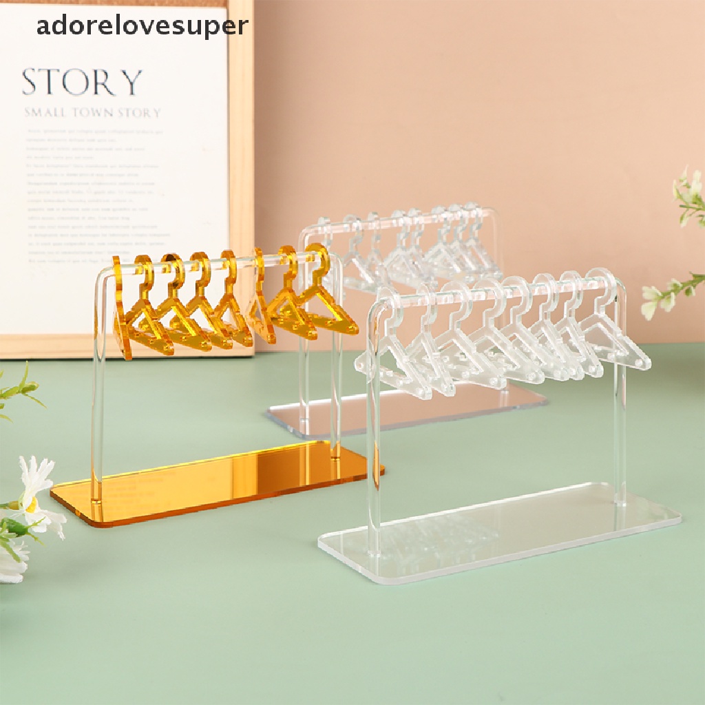 Giá Treo Bông Tai / Áo Khoác Bằng Acrylic Độc Đáo Sáng Tạo AD1VN