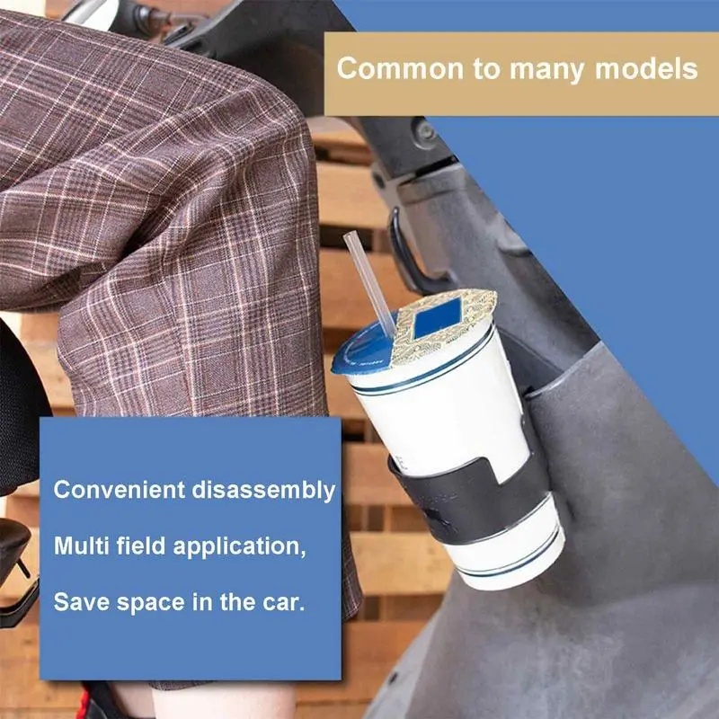 Giá Đỡ Cốc Nước Có Móc Treo Tiện Dụng Cho Xe Hơi / Xe Máy