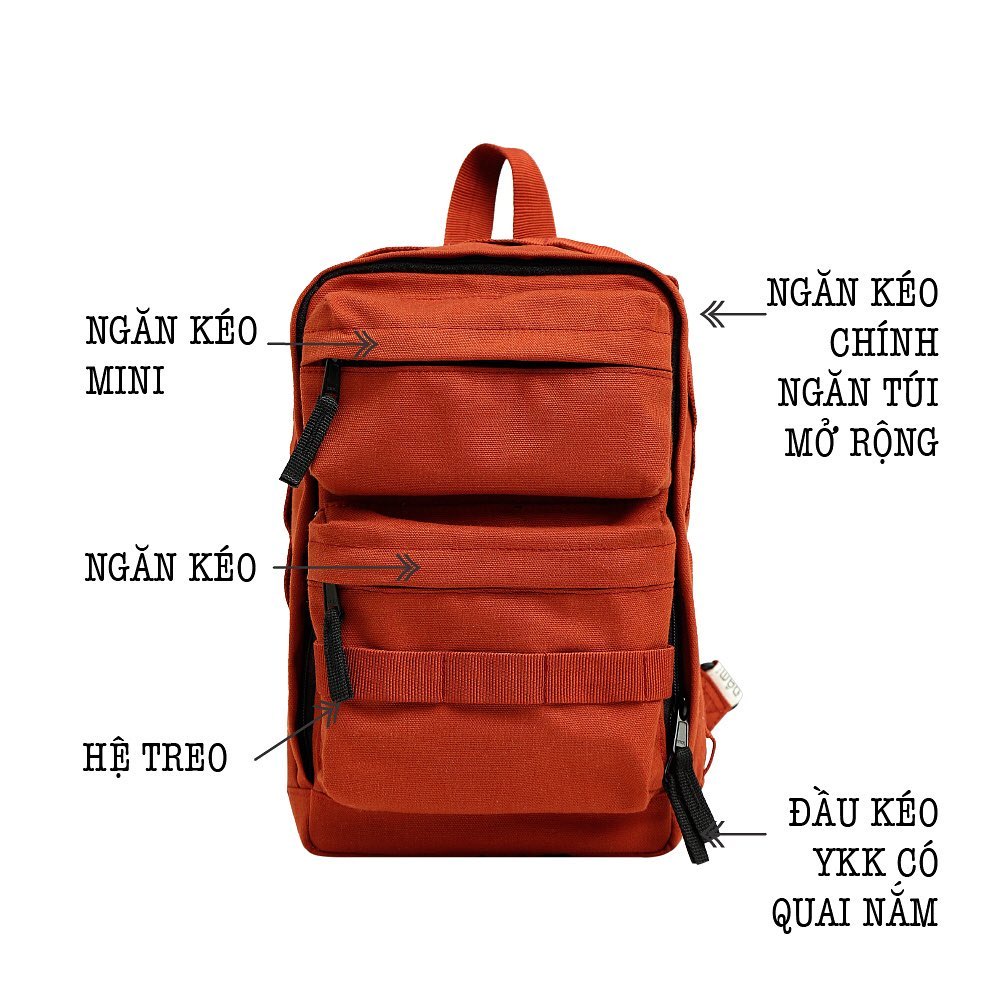 Túi chéo XÍU - Bag - gạch/đen