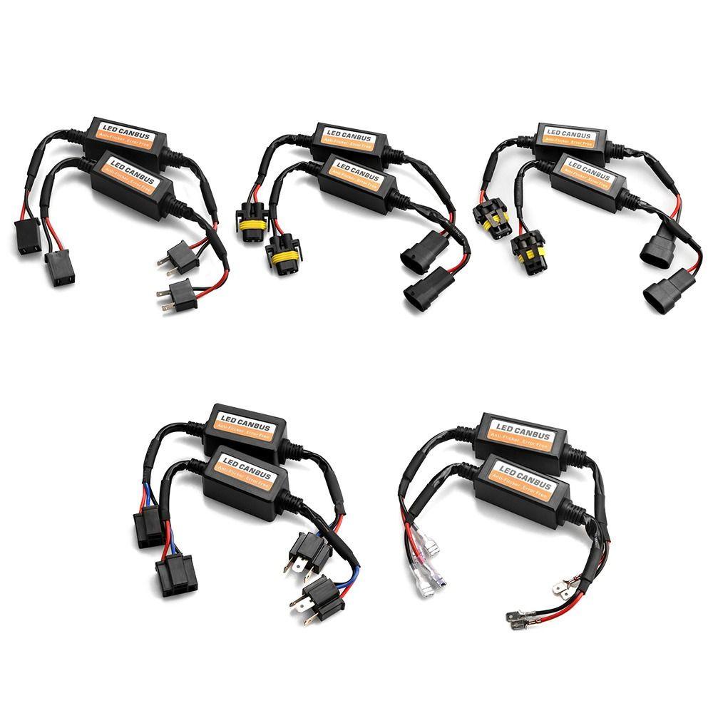 Bộ Giải Mã Đèn LED Xe Hơi 12V Màu Đen Chống Rung