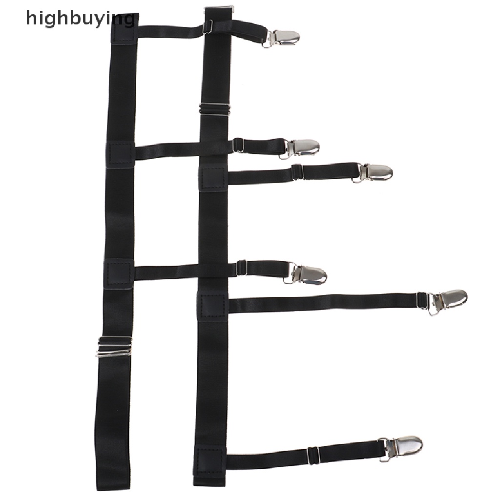 Set 2 Đai Kẹp Giữ Áo Sơ Mi Chống Trượt Tiện Dụng Cho Nam