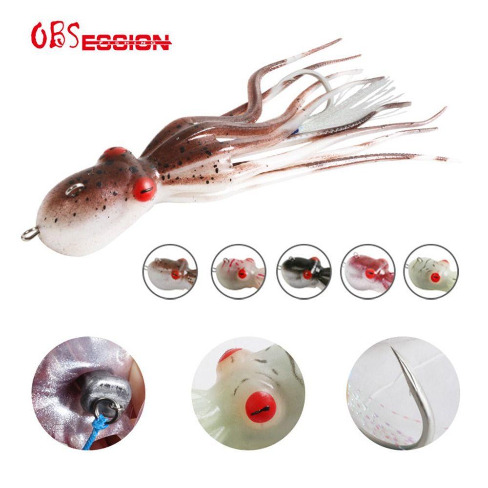 Mồi Câu Cá Giả Hình Bạch Tuộc 110g 150g