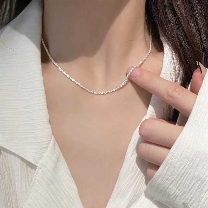 Vòng Cổ Choker Kim Sa Lấp Lánh Thời Trang Cho Nữ