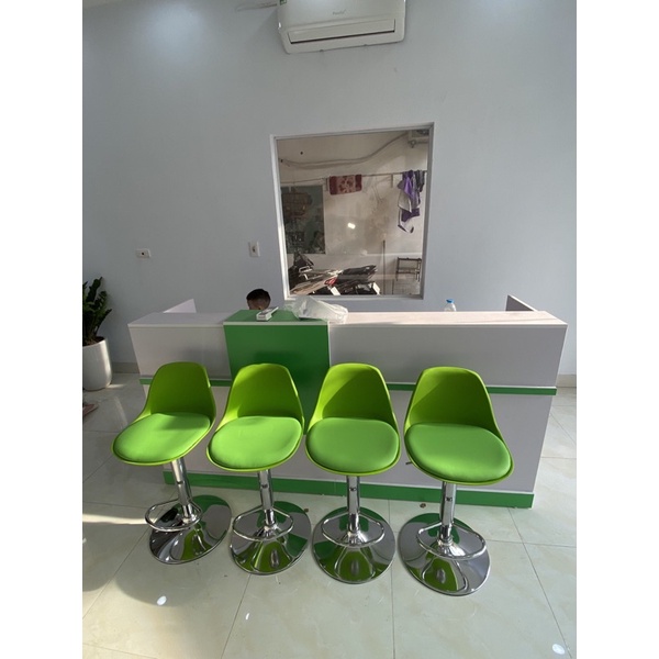 Combo 04 ghế quầy bar mặt đệm ( bar05 )