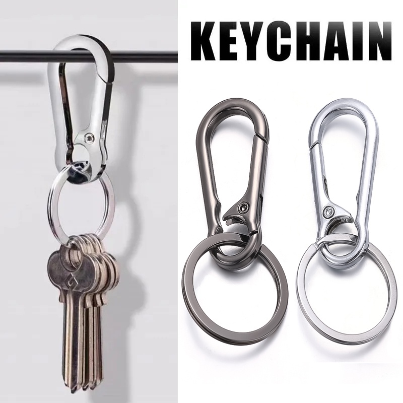 Móc Chìa Khóa Bằng Hợp Kim Kẽm Chống Ăn Mòn Chống Gỉ Siêu Bền Thời Trang Chất Lượng Cao