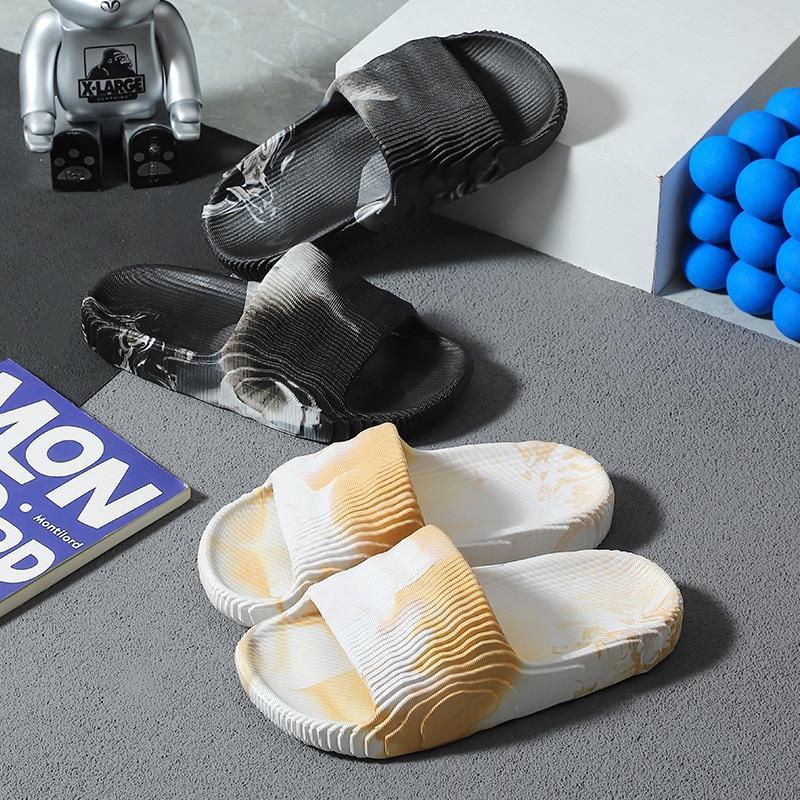 JY069- Dép cao su đế dày thời trang mùa hè cá  tính kết  hợp áo phông cực xing cho nam nữ  có size lớn