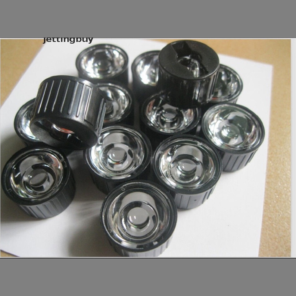 Bộ 10 Thấu Kính LED 30 Độ Cho Đèn 1W 3W 5W