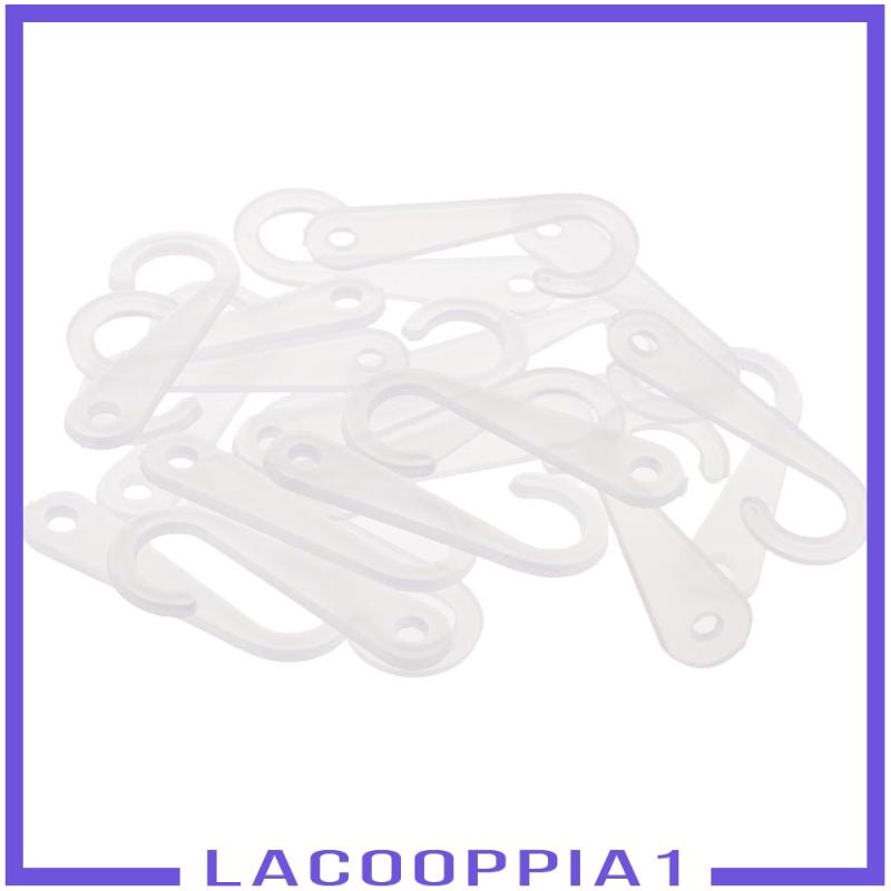 [Lacooppia1] 50 Móc Treo Chữ J Màu Trắng Trưng Bày Vớ Áo Thun