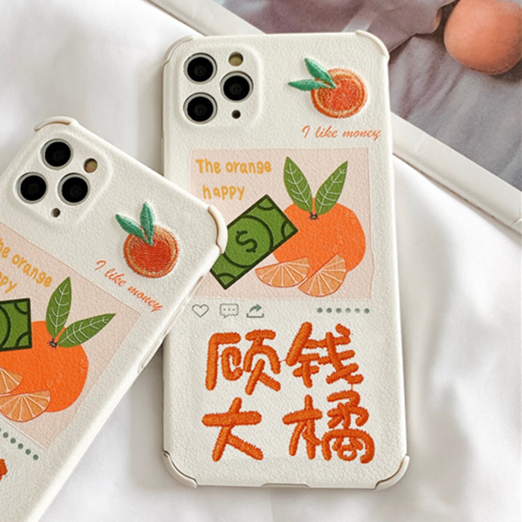 Ốp điện thoại TPU LENOVO chống rơi thêu hình hoa hướng dương thích hợp cho iPhone 11 / 12