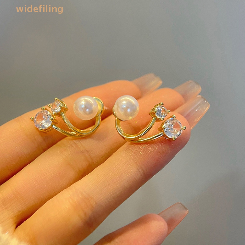 Bông Tai Đính Ngọc Trai Thời Trang Dành Cho Nữ