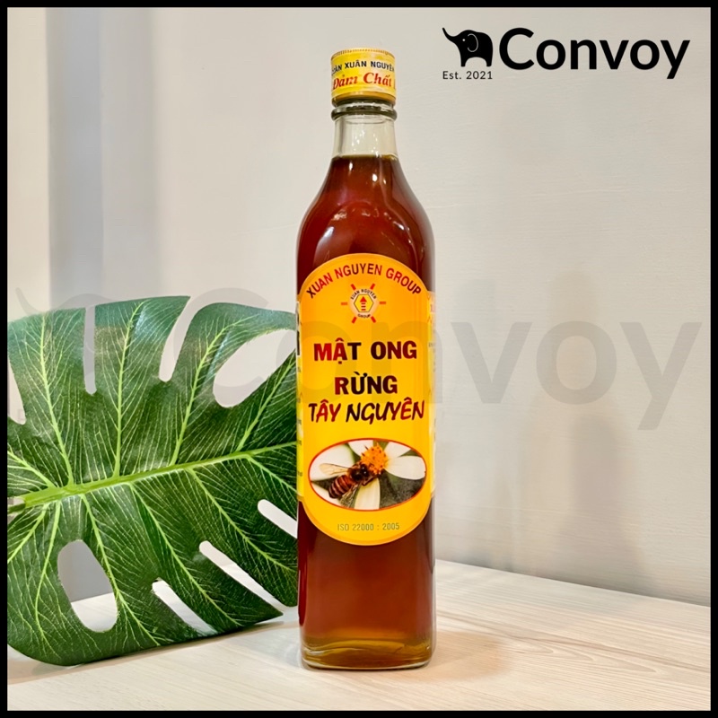 Mật Ong Rừng Tây Nguyên Xuân Nguyên / Nguyên Chất 100% / Rất Tốt Cho Sức Khoẻ / Chai ( 500ml )