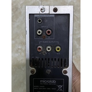 (Hàng cũ) Amply loa vi tính Microlab 2.1
