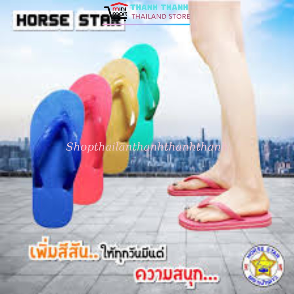 Dép tông lào huyền thoại Horse Star Thái Lan