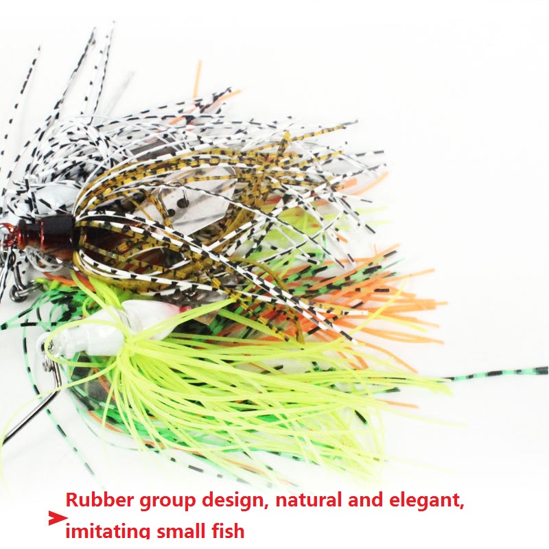 Set 5 Mồi Giả Nhử Cá Bằng Cao Su 10g / 14g