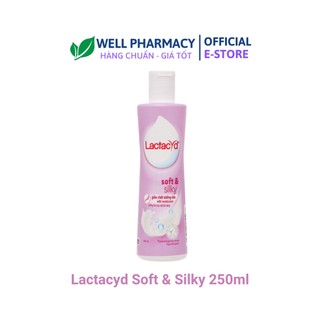 DUNG DỊCH VỆ SINH PHỤ NỮ LACTACYD SOFT & SILKY 250ML