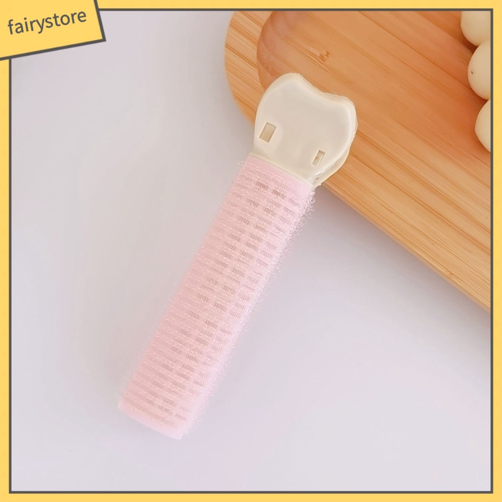 Kẹp Tóc Mái Bằng Nhựa Màu Sắc Ngọt Ngào Co Giãn Thời Trang Cho Nữ [Fairy1]