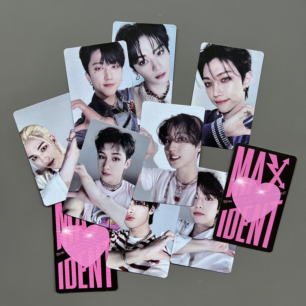 Album Ảnh Nhóm Nhạc STRAY KIDS Thẻ
