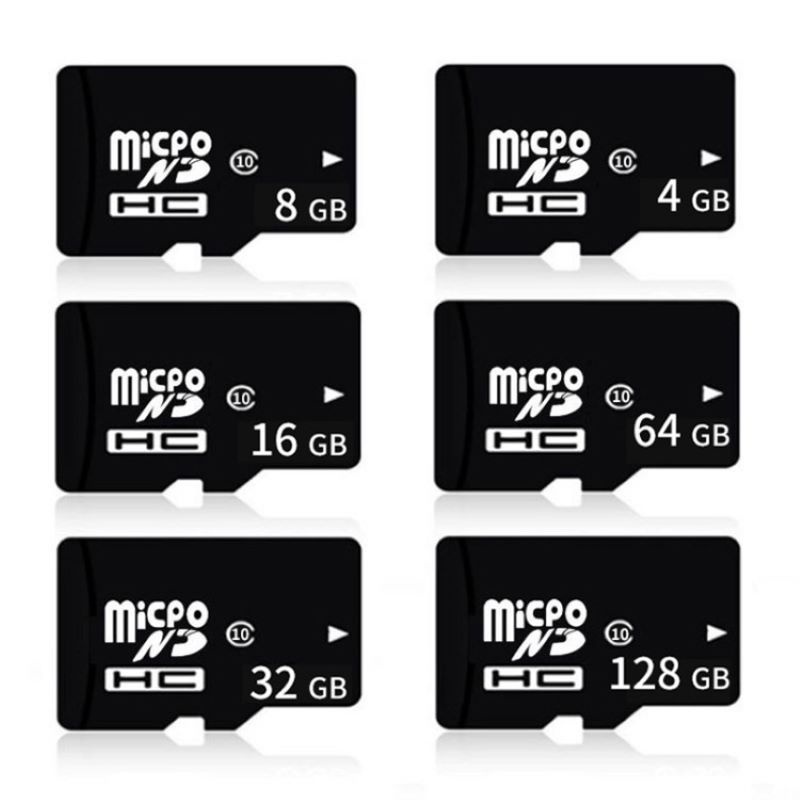 Thẻ Nhớ MicroSD Tốc Độ Cao 4G / 8G / 16G / 32G / 63G / 128G