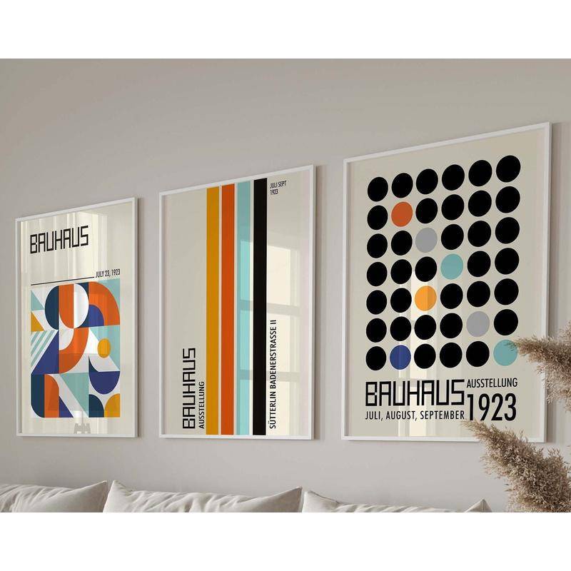 Tranh Canvas Họa Sĩ Bauhaus master Nghệ Thuật