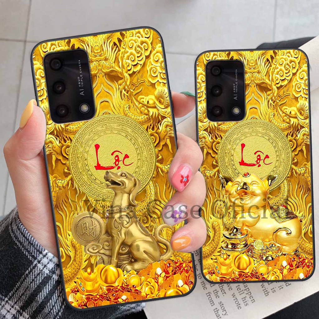 Ốp Oppo A74 / A94 / A95 Thu Hút Tài Lộc 12 con giáp