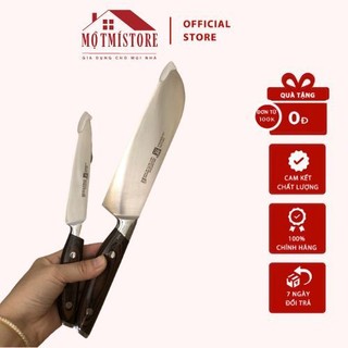 Bộ 2 dao thái gọt thực phẩm cán gỗ Sồi Cao Cấp Zwilling Đức - Một Mí Store