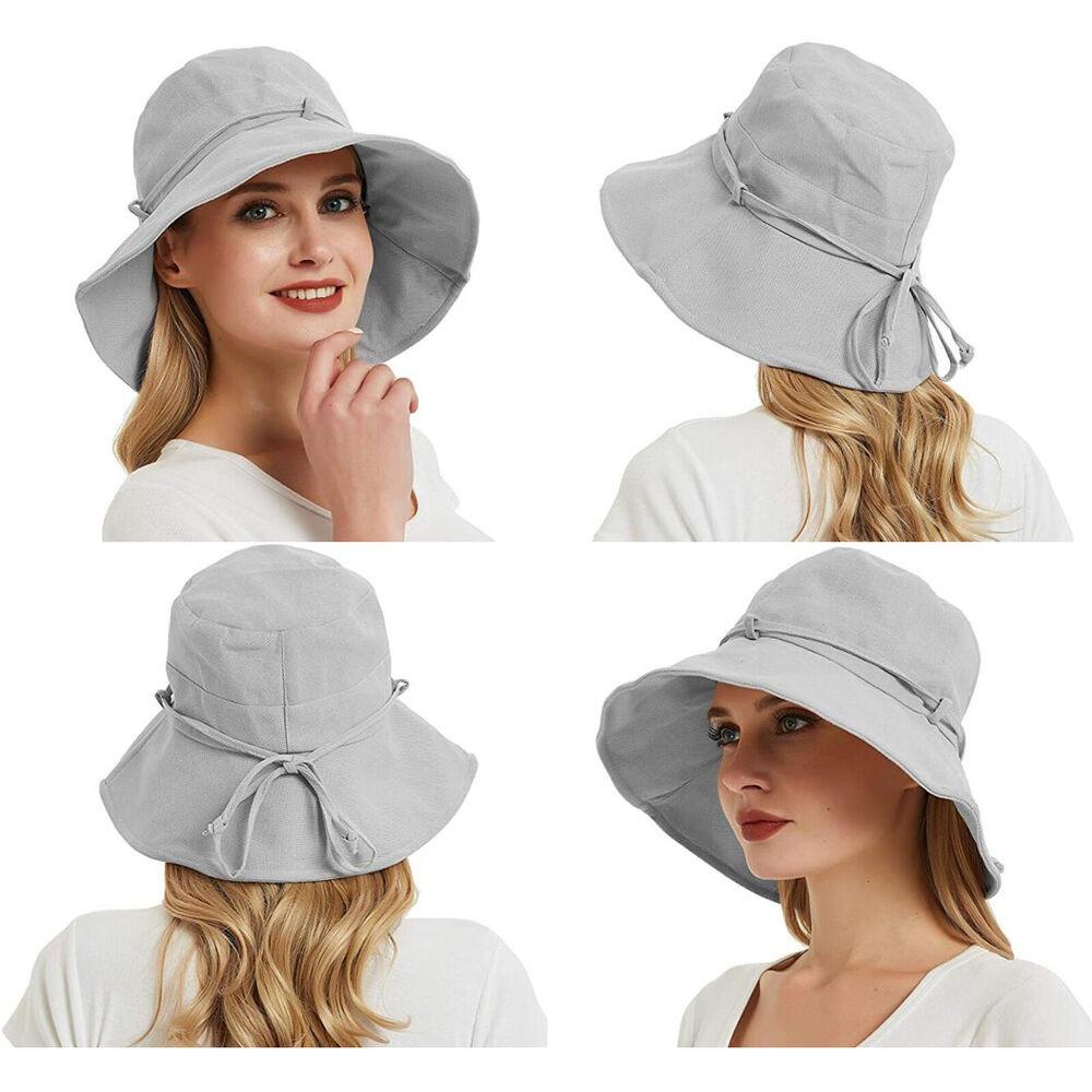 Mũ Rộng Vành Chống Tia UV Thời Trang Đi Biển Mùa Hè